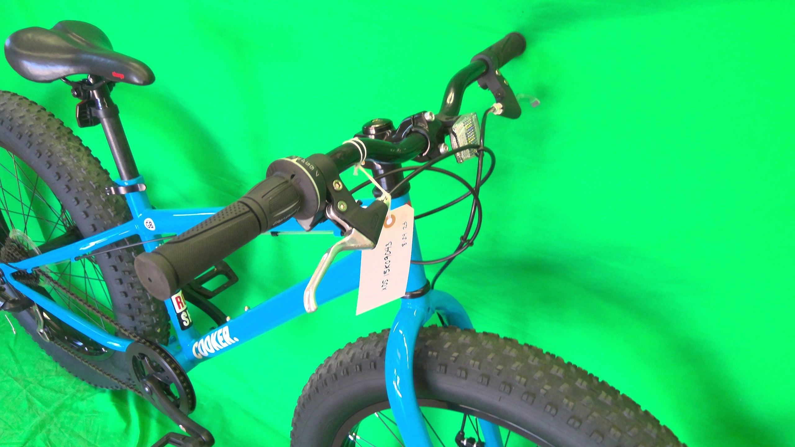 Charge Cooker MTB Hardtail Kids 24 Whl Fatbike Blue HopeCycle